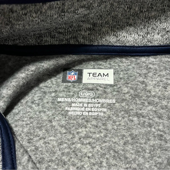 Denver Broncos NFL Team Apparel Men Size Large Pullover Sweatshirt Like New - Picture 5 of 7